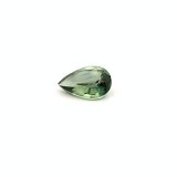 0.57 ct Pear Green Natural Sapphire