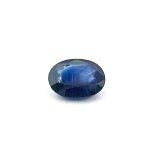 1.51 ct Oval Blue Natural Sapphire