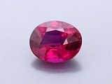1.05 ct Oval Red Natural Ruby