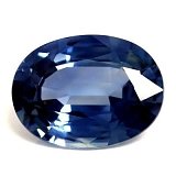 1.57 ct Oval Blue Natural Sapphire