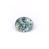 0.95 ct Oval Green Natural Sapphire