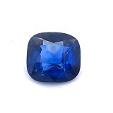 3.01 ct Cushion Blue Natural Sapphire