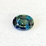 2.16 ct Oval Green Natural Sapphire