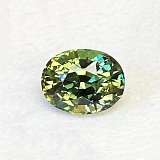 2.06 ct Oval Green Natural Sapphire
