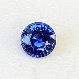 2.01 ct Round Blue Natural Sapphire