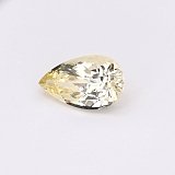 4.00 ct Pear Yellow Natural Sapphire