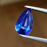 1.27 ct Pear Blue Natural Sapphire