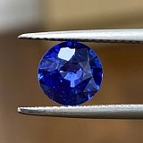 1.83 ct Round Blue Natural Sapphire