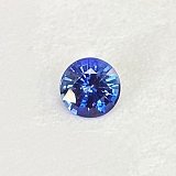 1.37 ct Round Blue Natural Sapphire