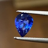 1.24 ct Pear Blue Natural Sapphire