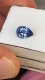 1.11 ct Pear Blue Natural Sapphire
