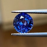 2.02 ct Round Blue Natural Sapphire