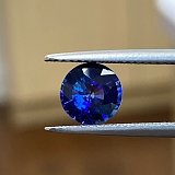 1.62 ct Round Blue Natural Sapphire