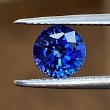1.93 ct Round Blue Natural Sapphire