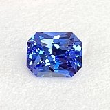 3.35 ct Radiant Blue Natural Sapphire