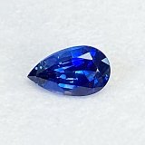1.90 ct Pear Blue Natural Sapphire