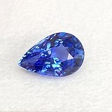 3.05 ct Pear Blue Natural Sapphire