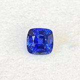 0.97 ct Cushion Blue Natural Sapphire