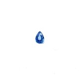 2.22 ct Pear Blue Natural Sapphire