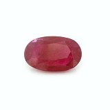 5.79 ct Oval Red Natural Ruby