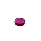2.85 ct Oval Red Natural Ruby