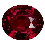 6.04 ct Oval Red Natural Ruby