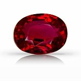 4.03 ct Oval Red Natural Ruby