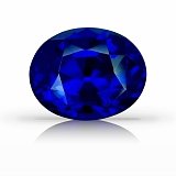 14.55 ct Oval Blue Natural Sapphire