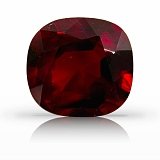 3.03 ct Cushion Red Natural Ruby