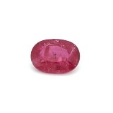 3.94 ct Oval Red Natural Ruby