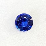 2.14 ct Round Blue Natural Sapphire