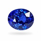 3.28 ct Oval Blue Natural Sapphire