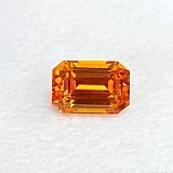 3.10 ct Emerald Orange Natural Sapphire