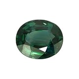 7.12 ct Oval Green Natural Sapphire