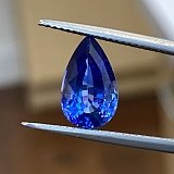 2.95 ct Pear Blue Natural Sapphire