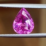 2.52 ct Pear Pink Natural Sapphire