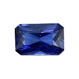 4.02 ct Radiant Blue Natural Sapphire