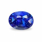 3.51 ct Oval Blue Natural Sapphire