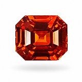 5.17 ct Emerald Orange Natural Sapphire