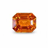 5.05 ct Emerald Orange Natural Sapphire
