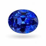 3.38 ct Oval Blue Natural Sapphire