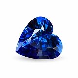 3.12 ct Heart Blue Natural Sapphire