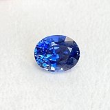 3.34 ct Oval Blue Natural Sapphire