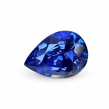 4.35 ct Pear Blue Natural Sapphire