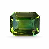 4.09 ct Emerald Green Natural Sapphire