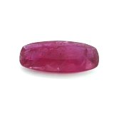 7.96 ct Cushion Red Natural Ruby