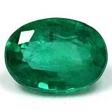 2.21 ct Oval Green Natural Emerald