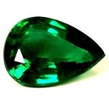 1.73 ct Pear Green Natural Emerald