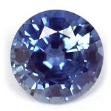 2.13 ct Round Blue Natural Sapphire