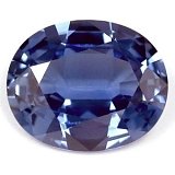 3.25 ct Oval Blue Natural Sapphire